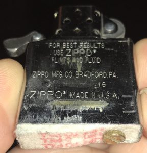 Zippo Insert